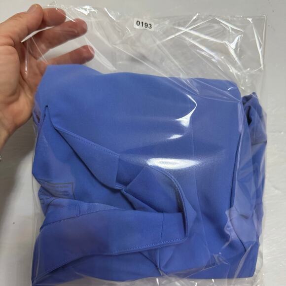 Figs light blue scrub top sz XXS PO# 4988 nurse medical professional - Picture 9 of 9